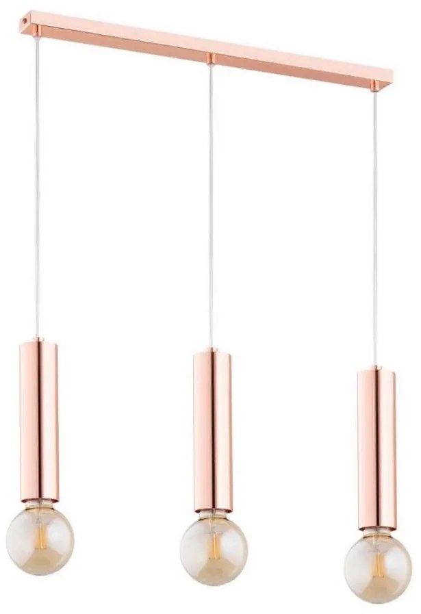 Lampadario a sospensione con filo JAZZ 3xE27/60W/230V