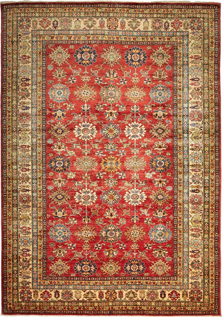 Kazak Tappeto orientale 300 x 210 Rosso (Pakistan) Annodato A Mano