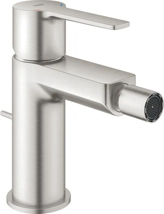 Rubinetto per bidet getto laminare cristallino Lineare GROHE cromo spazzolato