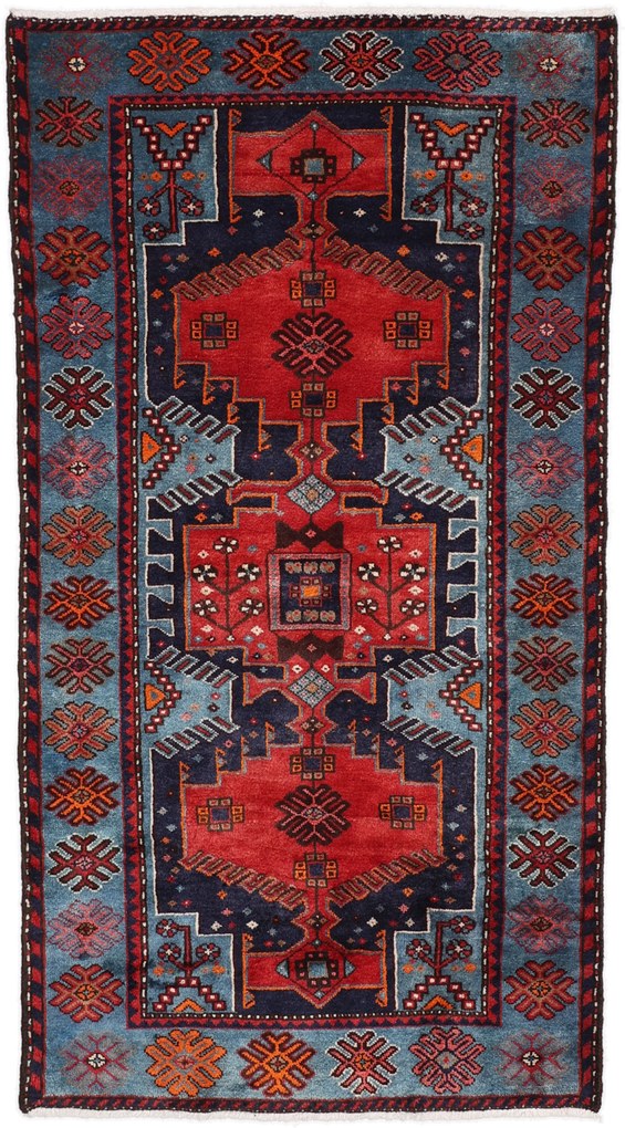 Hamedan Tappeto persiano 110 x 200 (Iran) Annodato A Mano