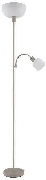 Globo 59947S - Lampada da terra HINTON 1xE27/40W/230V + 1xE14/25W