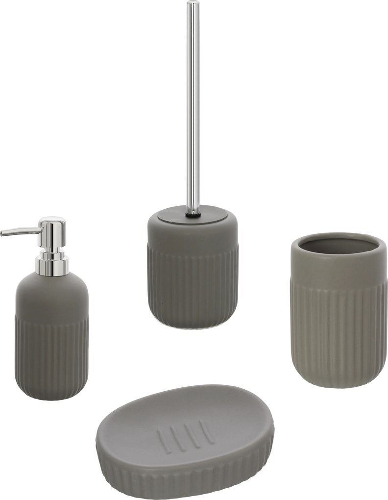 Set 4 Accessori D'Appoggio Feridras "Nevada" Grigio