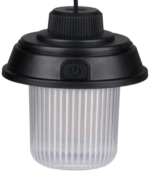 Grundig - Lanterna da campeggio LED/3xAA 3000/4500/6000K IP44 nera