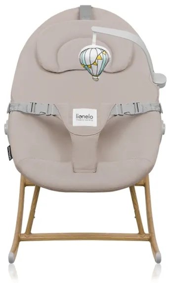 Lionelo - Dondolo per bambini DALIA ROCKER Beige Sabbia