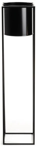 Portafiori RING 100x23 cm nero