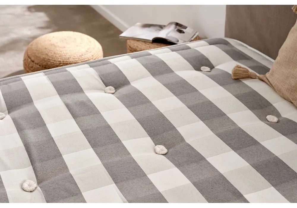 Materasso termoregolatore a molle durezza media 140x200 cm Grand Spring Nature - Moonia