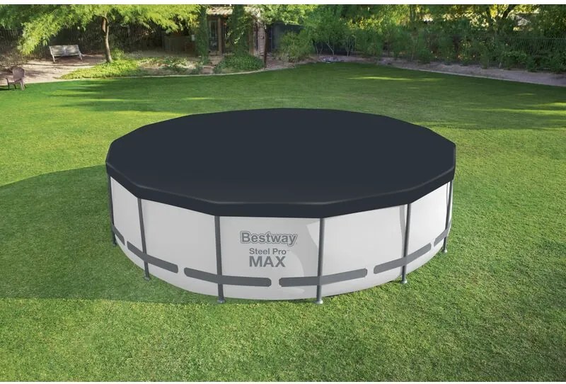 Telo copertura per piscine con struttura Tonda steel pro max Bestway 58038