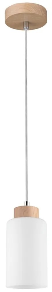 Spot-Light 1720174 - Lampadario a sospensione con filo BOSCO 1xE27/60W/230V