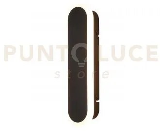 Applique da parete per esterni a led bordo, lunghezza 300 mm, nero