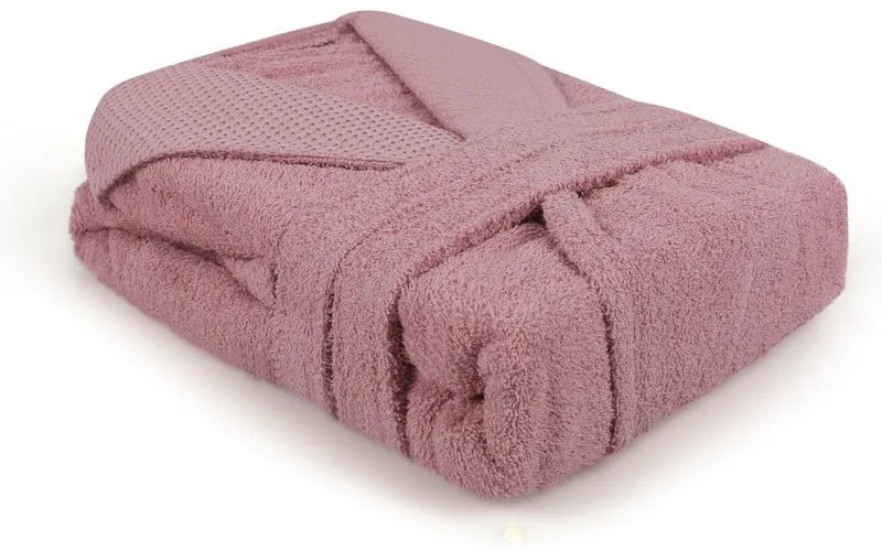 Accappatoio in cotone rosa taglia M Cappa - Foutastic