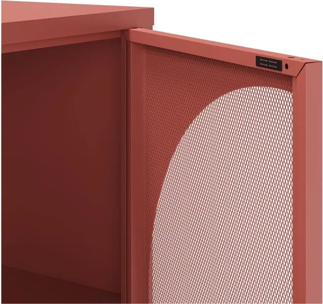 Cassettiera color mattone 160x90 cm Tayra - Marckeric