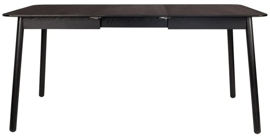 Tavolo da pranzo pieghevole nero , 120 x 80 cm Glimps - Zuiver