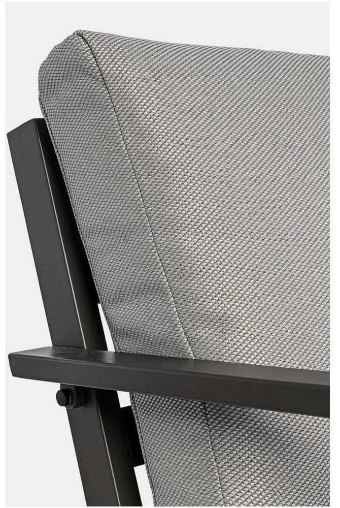 Set di mobili da giardino grigio in alluminio per 4 persone Harley – Bizzotto