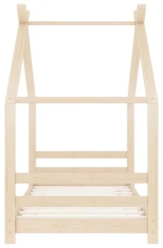 Giroletto per Bambini in Legno Massello di Pino 80x160 cm