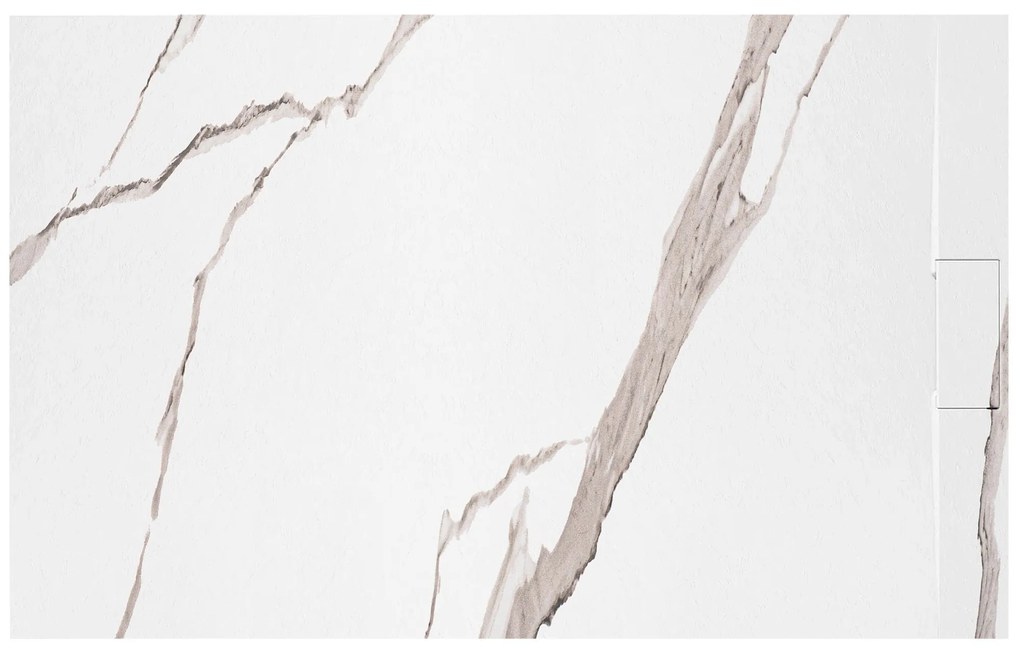 Piatto doccia Bazalt CARRARA WHITE 80x100