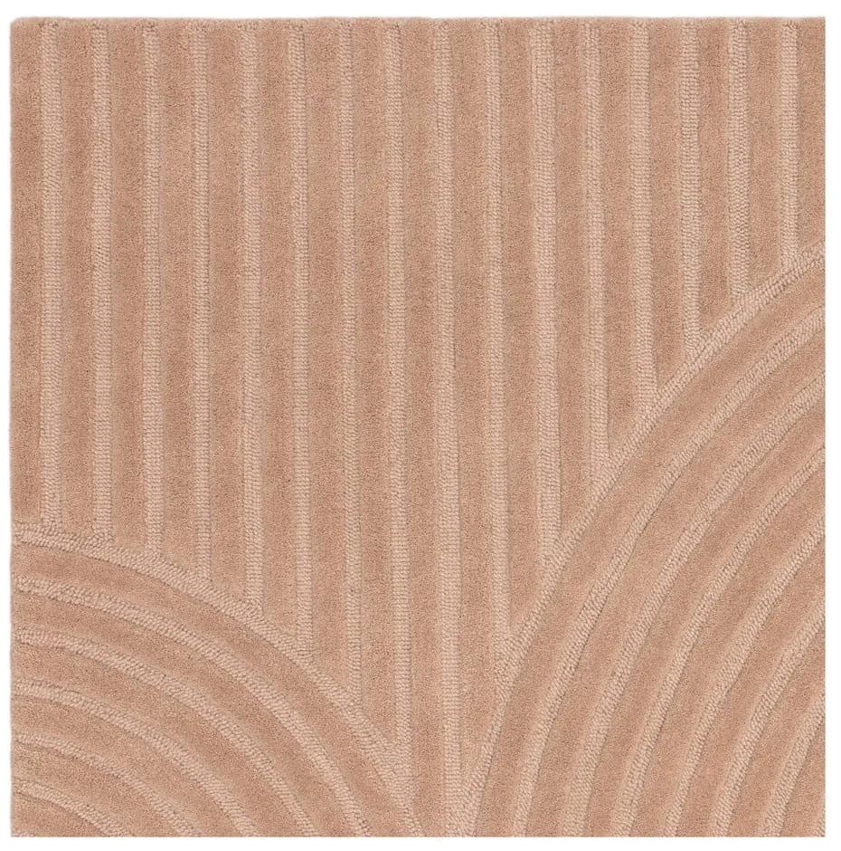 Tappeto in lana rosa 200x290 cm Hague - Asiatic Carpets