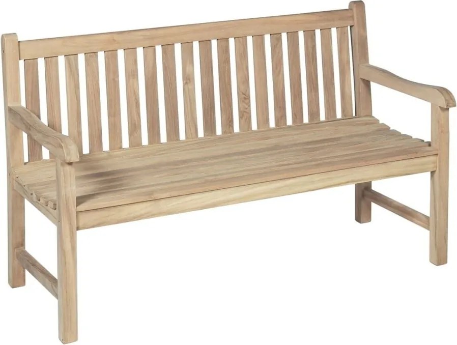 Panchina da giardino a tre posti in legno di teak Solo - Garden Pleasure