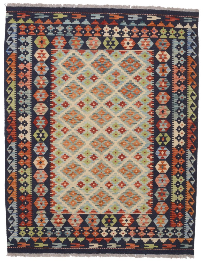 Kilim Tappeto orientale 150 x 190 (Afghanistan) Tessuto A Mano