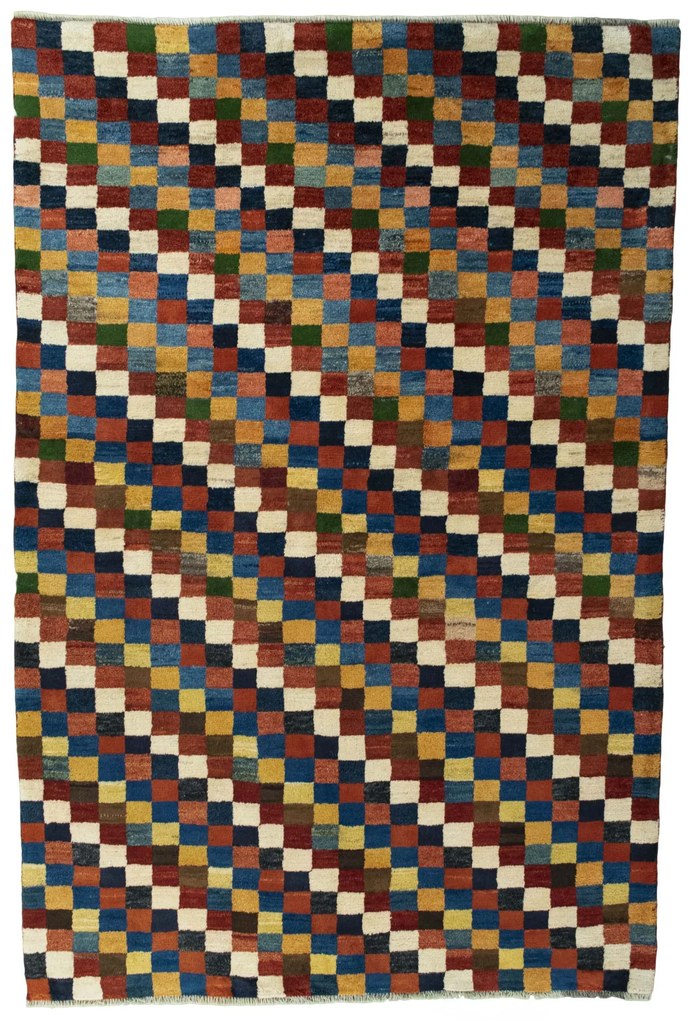 Gabbeh Tappeto 230x160 (Iran) Annodato A Mano