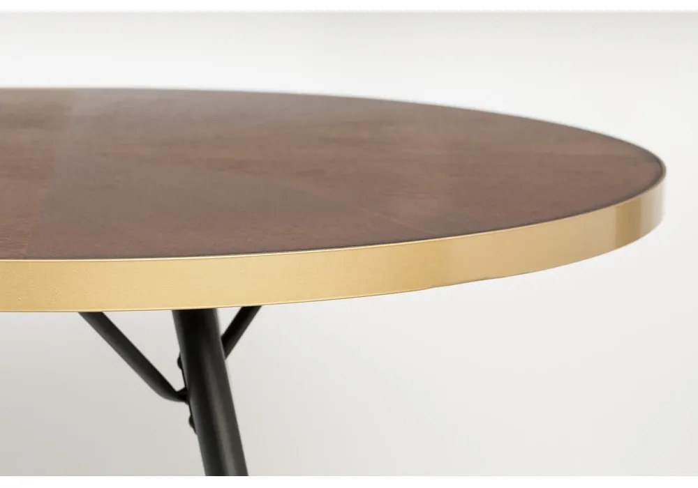 Tavolo da pranzo con piano in frassino 90x180 cm Denise - White Label