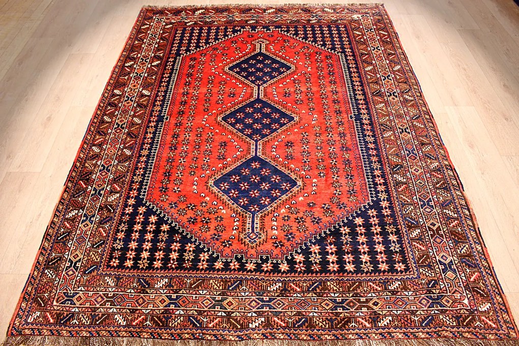 Gashghai Tappeto 210x280 (Iran) Annodato A Mano