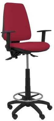 Sgabello Elche PC 33B10RN Rosso Granato 150 cm