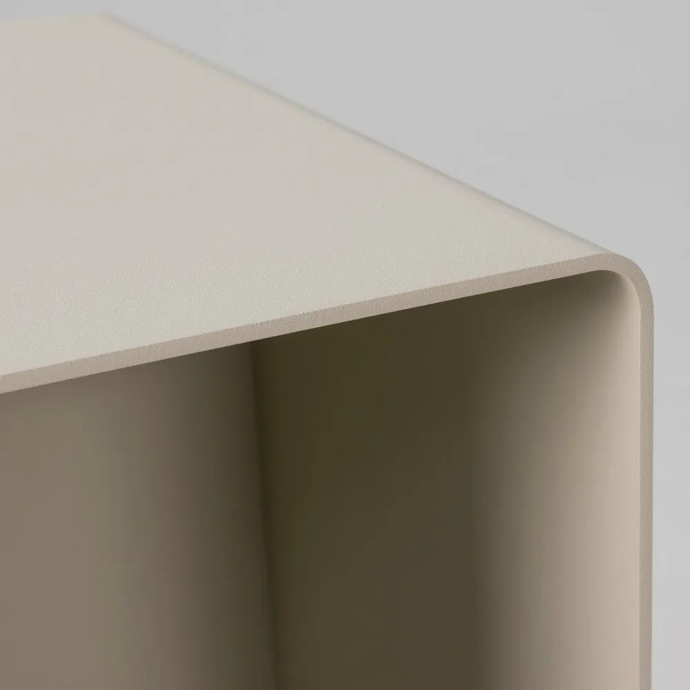 Tavolino in acciaio 40x30 cm Slide Low – Spinder Design