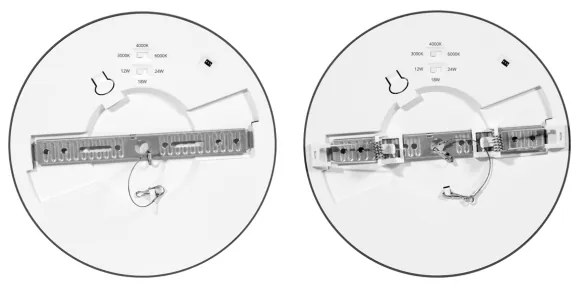 Ecolite WPCB2-24W/HF/CR - Pannello LED con sensore LEXA LED/12/18/24W/230V