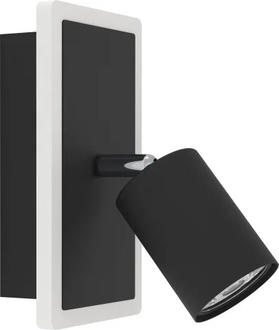 Eglo 901634 - Faretto da parete LED RIMBOCCHI LED/7W/230V nero
