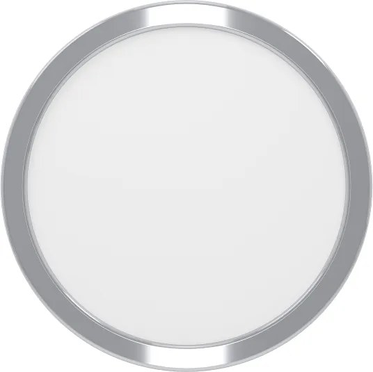 Eglo 901763 - Plafoniera da bagno LED FUEVA LED/11,5W/230V Ø21,1cm IP44 cromo