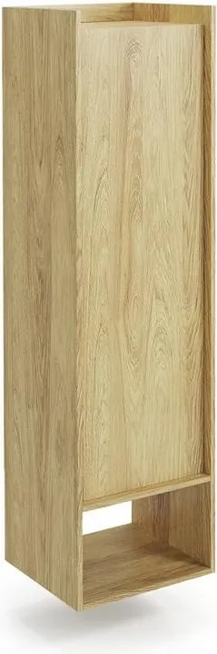 Armadio modulare Mobius 1D in legno naturale - H179 cm