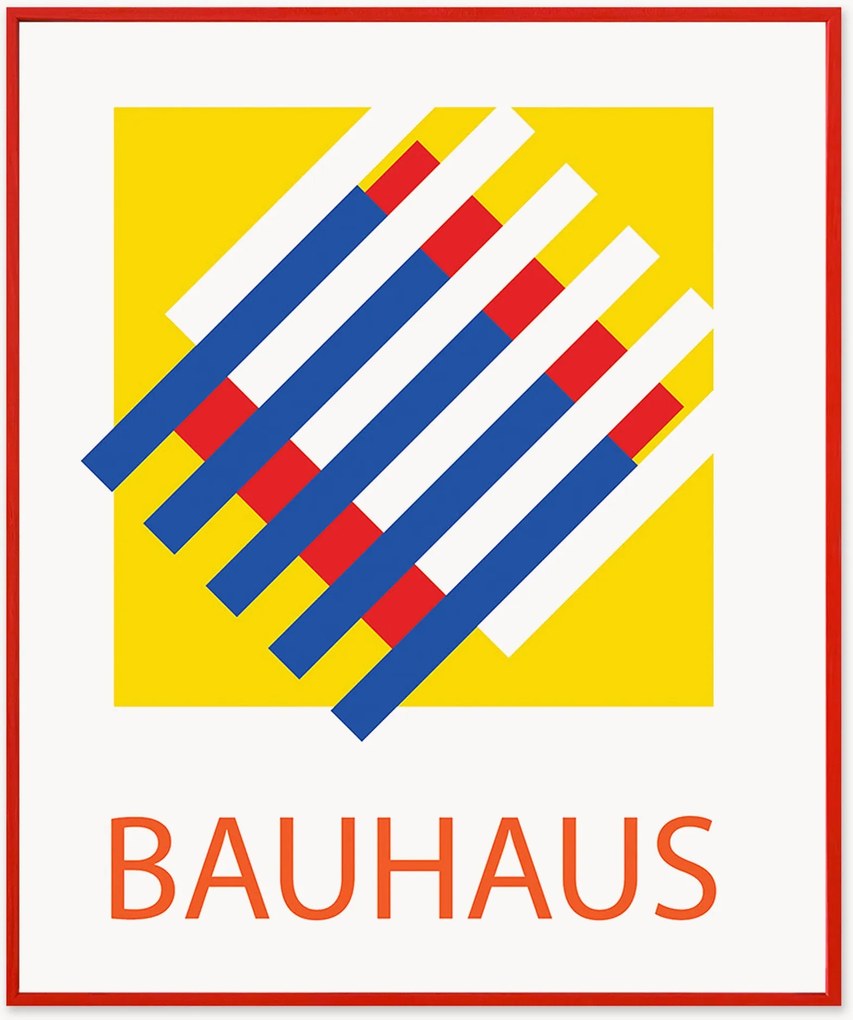 Stampa digitale incorniciata Bauhaus Grill