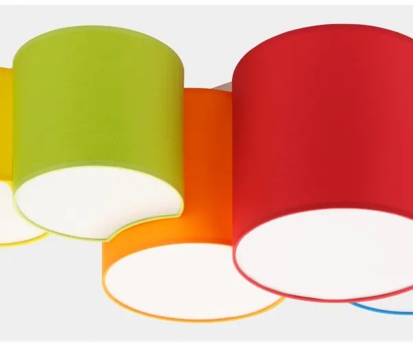 Plafoniera per bambini MONA KIDS 5xE27/15W/230V