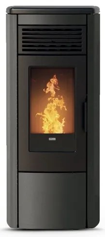 Klover Thermoaura 15 Kw matt black termostufa a pellet (PREZZO TRATTABILE)
