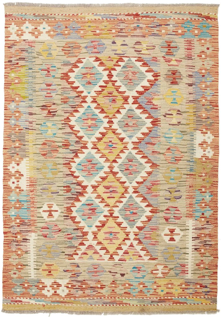 Kilim Tappeto orientale 100x140 (Pakistan) Tessuto A Mano