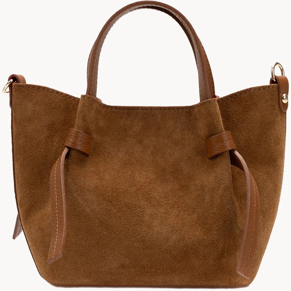 Borsa a mano in pelle fatta a mano Gini