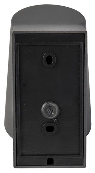 Lampada da esterno moderna antracite incl. LED con sensore crepuscolare - Uma