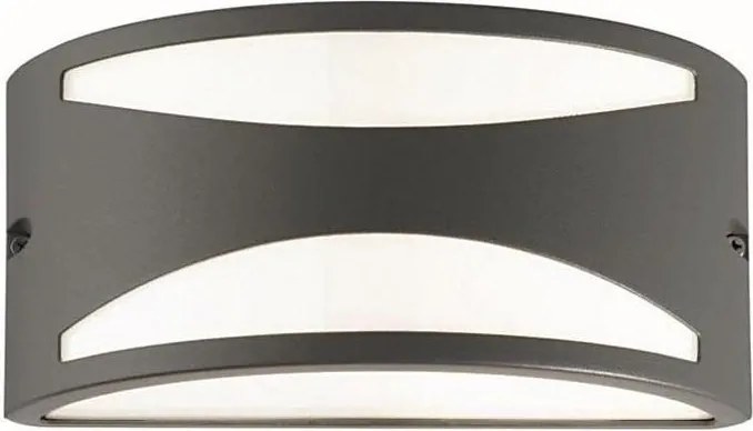 Ideal Lux - Applique da esterno REX 1xE27/60W/230V IP44 antracite