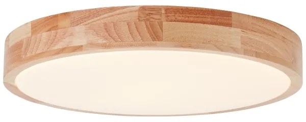 Brilliant - Plafoniera LED SLIMLINE LED/22W/230V Ø 39 cm, legno di gomma