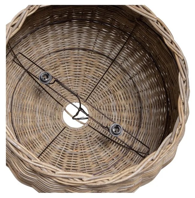 Lampada a sospensione in rattan naturale Mooze, ø 80 cm Moza - WOOOD
