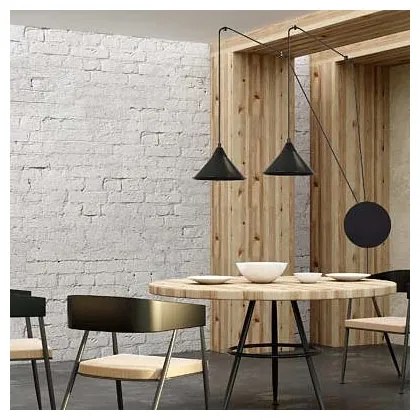 Lampadario a sospensione con filo ABRAMO 2xE27/15W/230V nero