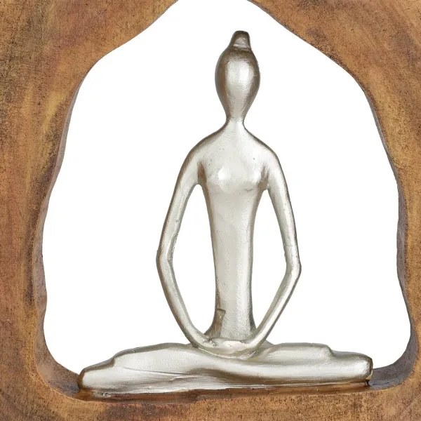 Eglo 427414 - Decorazione KEMAMAN 27,2x28,5 cm legno/resina