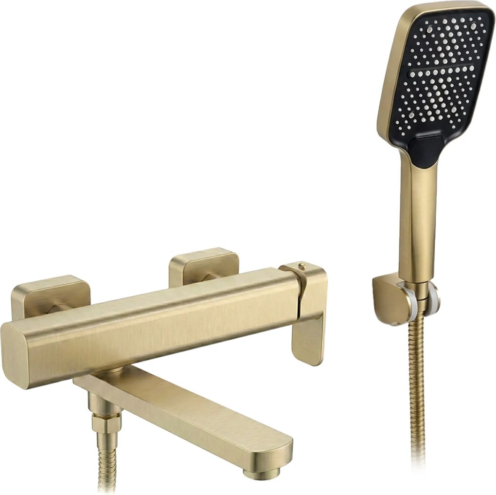 Rubinetto da vasca Rea Arlo Gold Brush