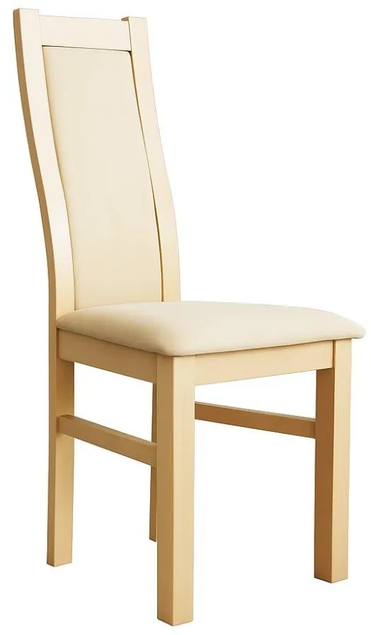 Sedia da pranzo ZOE rovere/crema