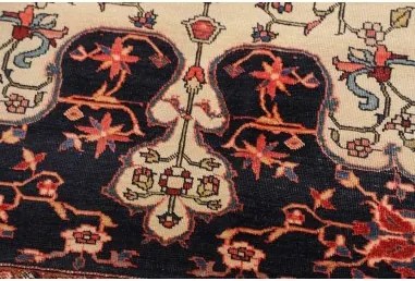 Antik Stilizzato Avorio Rosso 142x208 Cm