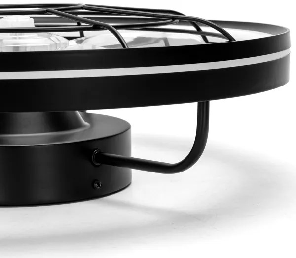 Aigostar - Ventilatore da soffitto dimmerabile a LED LED/40W/230V 2700-6500K + +TC nero