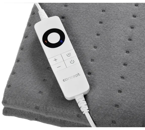 Concept DV7430 - Tappetino riscaldante elettrico 100W/230V 150x80 cm grigio