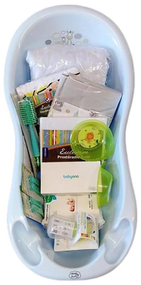 COSING - Kit nascita da 16 pezzi per neonato, blu