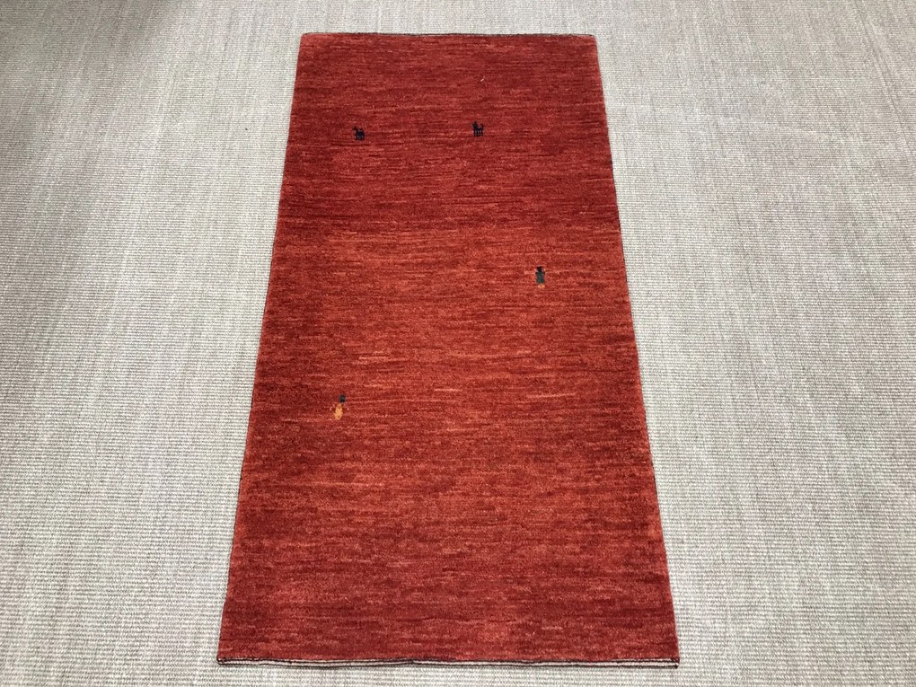 Gashguli Tappeto 160x80 Rosso (Iran) Annodato A Mano