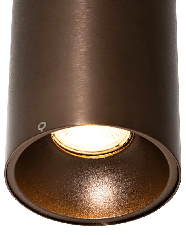 Faretto moderno bronzo scuro - DEEP